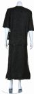 V-Neck Half SleevesTwo Piece Formal Sequined Dress back in Black/Gold