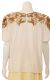 Symmetrical Hand Beaded Sequin Blouse back