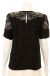 Pull-over Sequin Beaded Top back