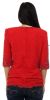 Fully Sequin Beaded Blouse back in Red