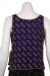 Diagonal Bead Design Tank Top back