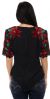 Holiday Spirit Hand Beaded/Sequined Blouse back