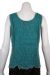Asymmetric Beaded Blouse back in Jade Green