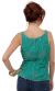 Broad Strapped Sequin Beaded Blouse back