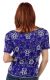 Short Sleeved Hand Beaded Blouse back