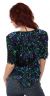 Fully Sequined Beaded Blouse back