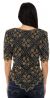 Elaborated Mosaic Detail Hand Beaded/Sequined Blouse back