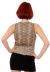 Sleeveless Sequined Blouse back
