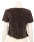 Short Sleeved Fully Beaded Blouse back