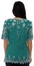 Celestial Hand Beaded/Sequin Blouse back
