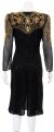Galaxy Hand Beaded Formal Dress back