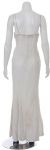 Winter Fresh Hand Beaded Dress back