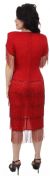 Twenties Inspired Hand Beaded Vintage Dress  back