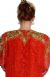 Fully Beaded Tea Length Formal Dress back