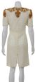Humming Flowers Hand Beaded/Sequined Dress back