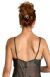 Miniature Floral Beadwork Formal Dress back
