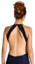 Flare Beaded Open Back Formal Dress back