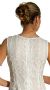 Full Length Sleeveless Beaded Formal Dress back