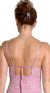 Tie Back Fully Beaded Gown back