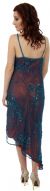 Asymmetric Beaded Formal Dress  back