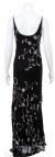 Hand Beaded Pull Over Formal Dress back