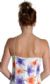 Halter Neck Beaded Formal Gown with Painted Flowers back