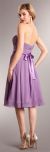 Strapless Bridesmaid dress with detachable sash back