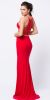 Bejeweled Sheer Back Rhinestones Long Prom Pageant Dress back