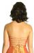 Criss Crossed Off-Shouldered Beaded Prom Dress back