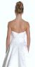 Off Shouldered Radiating Bead Bridal Gown back
