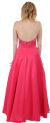 Beaded Halter-Neck Prom Dress back