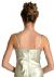 Satin Full Length Formal Bridesmaid Dress back