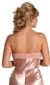 Pleated Long Formal Beaded Prom Dress back