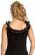 Ruffled Short Cocktail Prom Dress back in Black