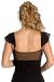 Empire Cut Beaded Cocktail Prom Dress back