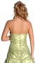 Strapless Beaded Prom Ball Gown back