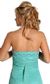 Strapless Beaded Full Length Prom Dress back