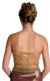 Beaded English Net Bodice Prom Dress back