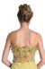 Spaghetti Style English Net Prom Dress back