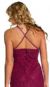 Asymmetric Beaded Formal Dress back in Cranberry