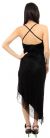 Asymmetric Beaded Formal Dress back