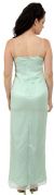 Long Formal Beaded Dress with Matching Jacket  back in Mint