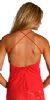 Floral Beaded Full Length Formal Dress back
