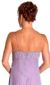 2 Piece Floral Beaded Formal Dress back