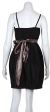 Shirred Bodice Bubble Party Dress back