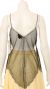 Spaghetti Strapped Translucent Shimmered Top back