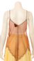 V-cut Spaghetti Strapped Dazzling Top back