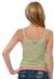 Golden Wings Spaghetti Strapped Top back in Apple Green