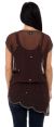 Tinkling Asymmetric Beaded Top back