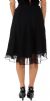 Bead Embellished Knee Length Skirt  back